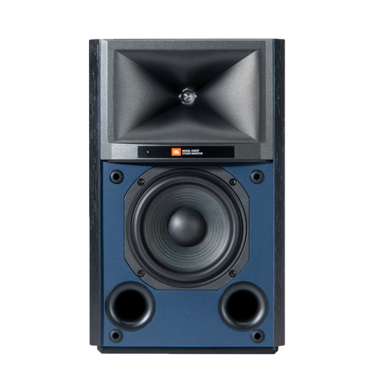 4305P Studio Monitor - Black Walnut - Powered Bookshelf Loudspeaker System - Detailshot 13 image number null